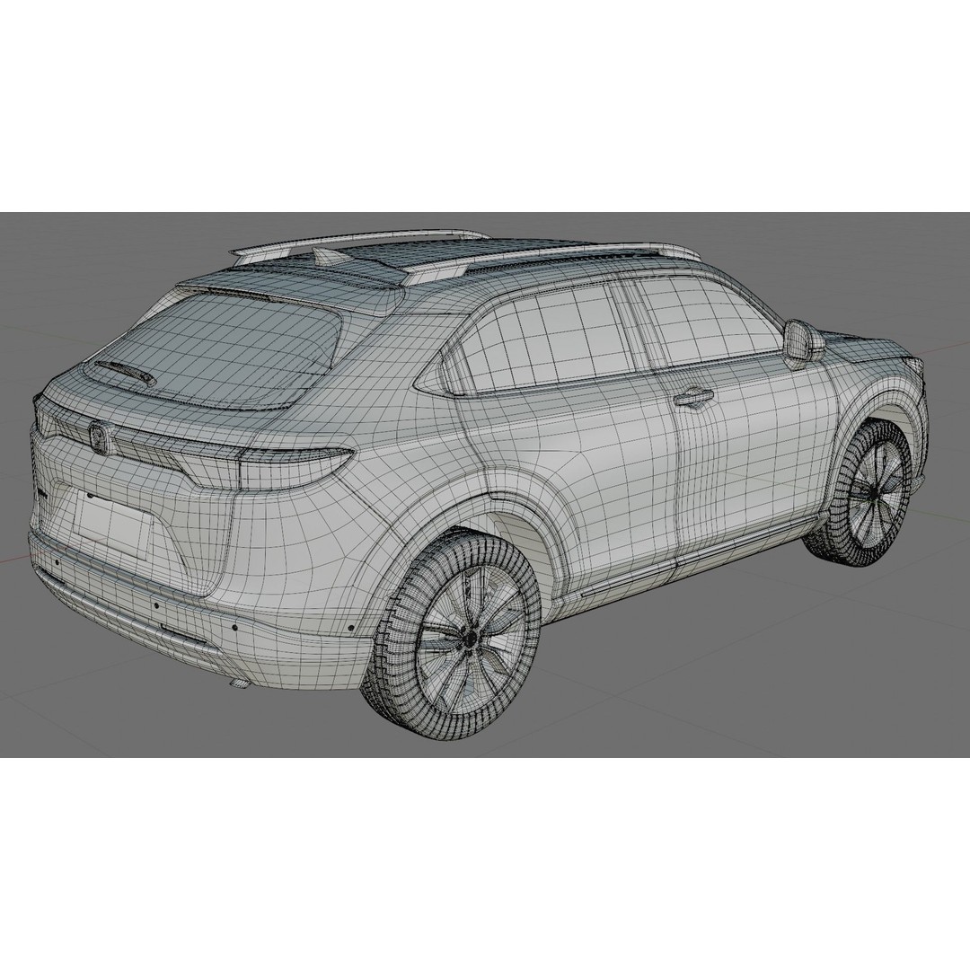 Honda HR-V Vezel XR-V 2022 3D Model – Detailed SUV with Interior - View 27