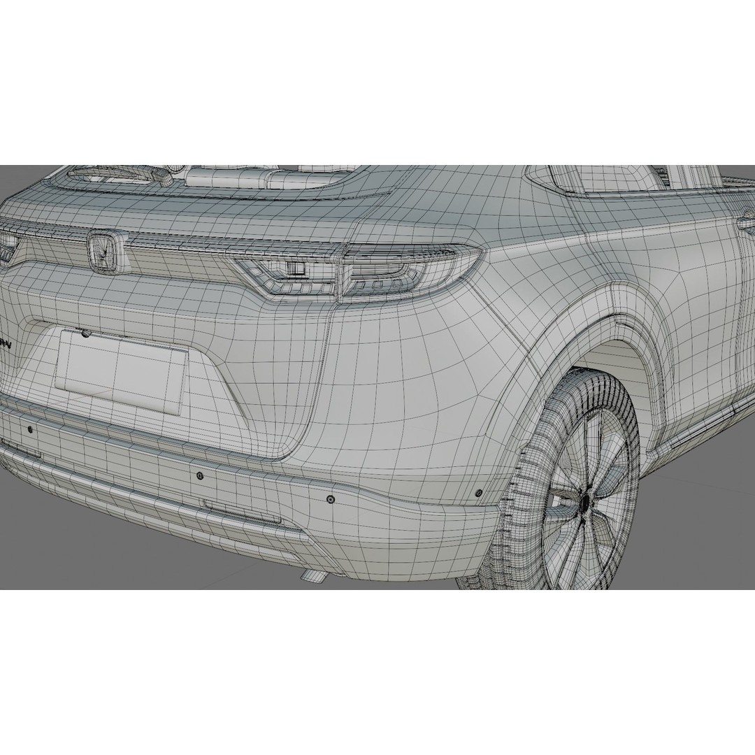 Honda HR-V Vezel XR-V 2022 3D Model – Detailed SUV with Interior - View 29