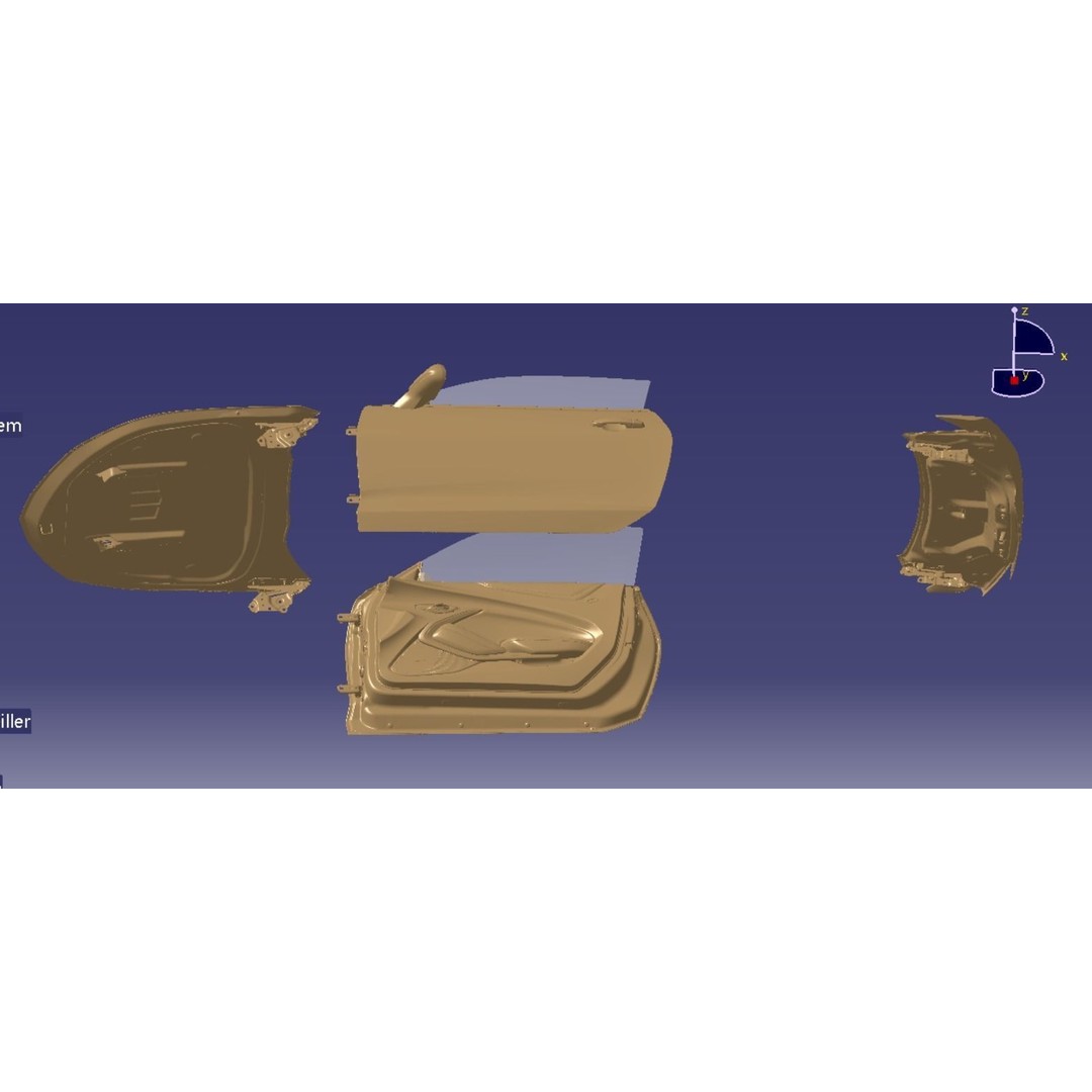 Chevrolet Camaro 2SS Coupe 2016 3D Model – High Detail Vehicle Scan, STL