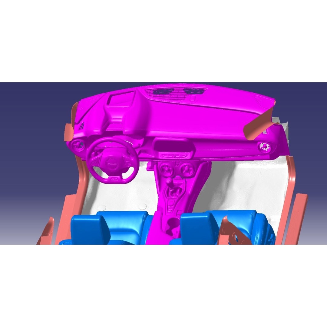 Chevrolet Camaro 2SS Coupe 2016 3D Model – High Detail Vehicle Scan, STL - View 11
