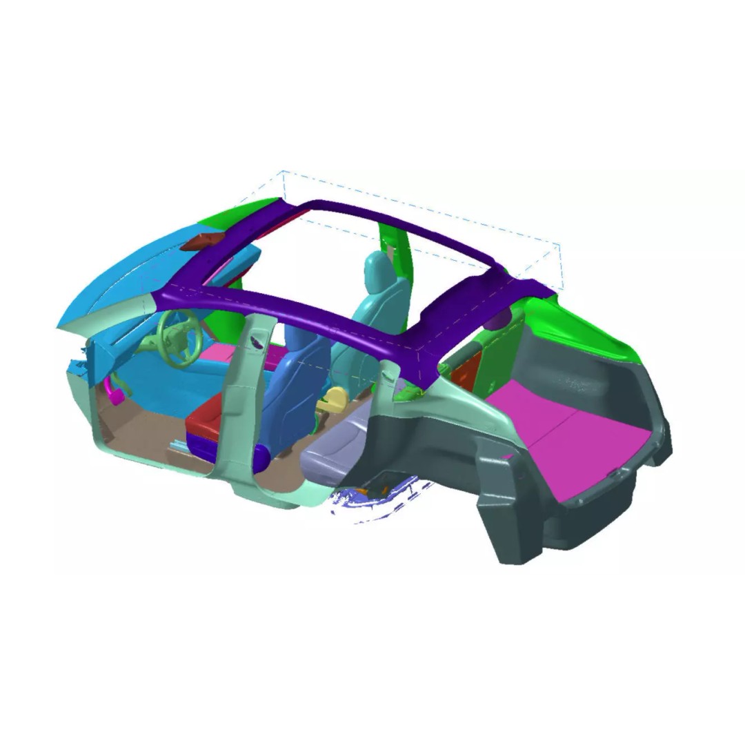 Tesla Model Y RWD 2025 3D Model – High Detail Vehicle Scan, STL - View 12