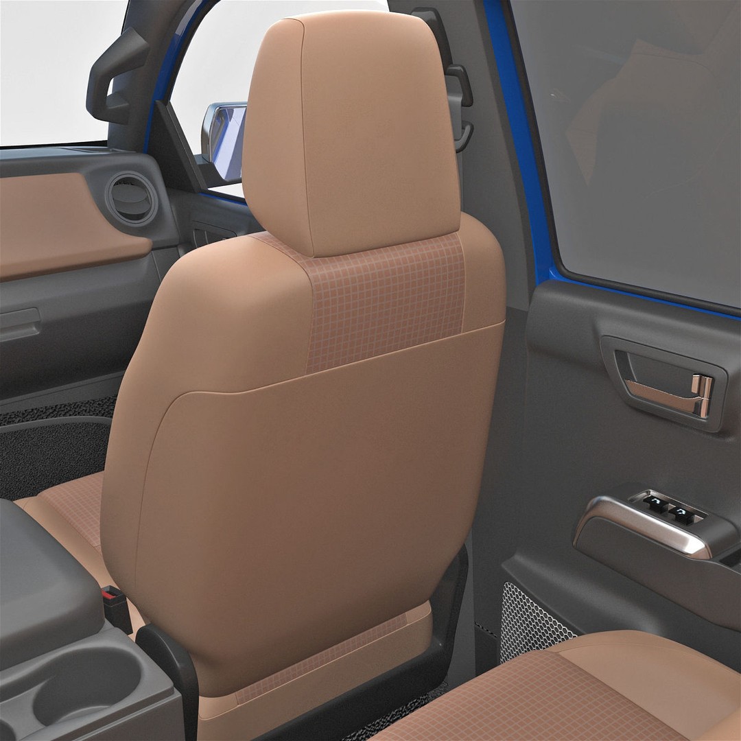 Generic Pickup 3D Model – High Quality Polygonal Asset, Game-Ready Formats