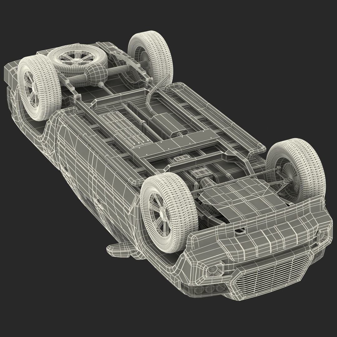 Generic Pickup 3D Model – High Quality Polygonal Asset, Game-Ready Formats - View 21