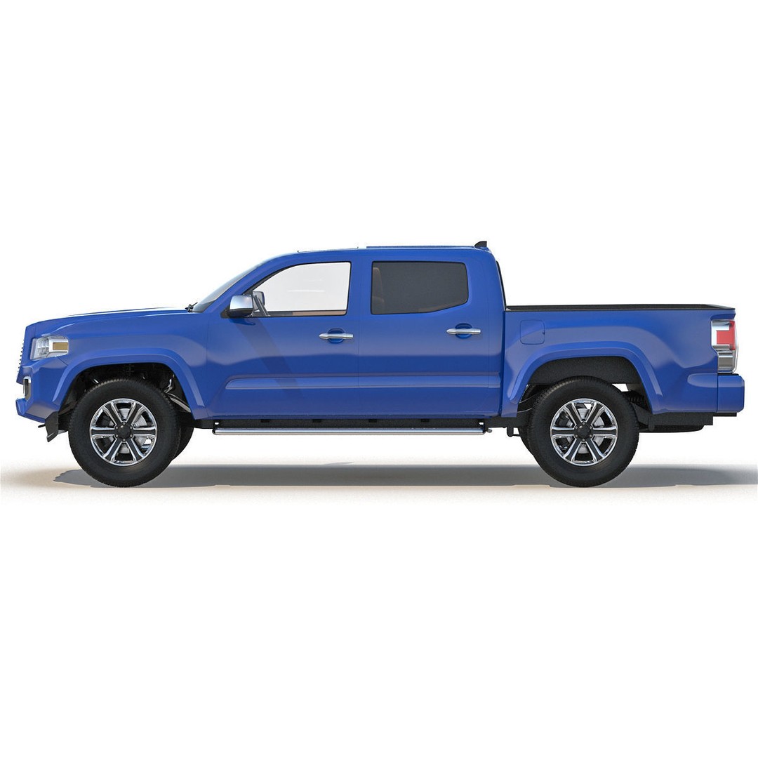 Generic Pickup 3D Model – High Quality Polygonal Asset, Game-Ready Formats - View 22