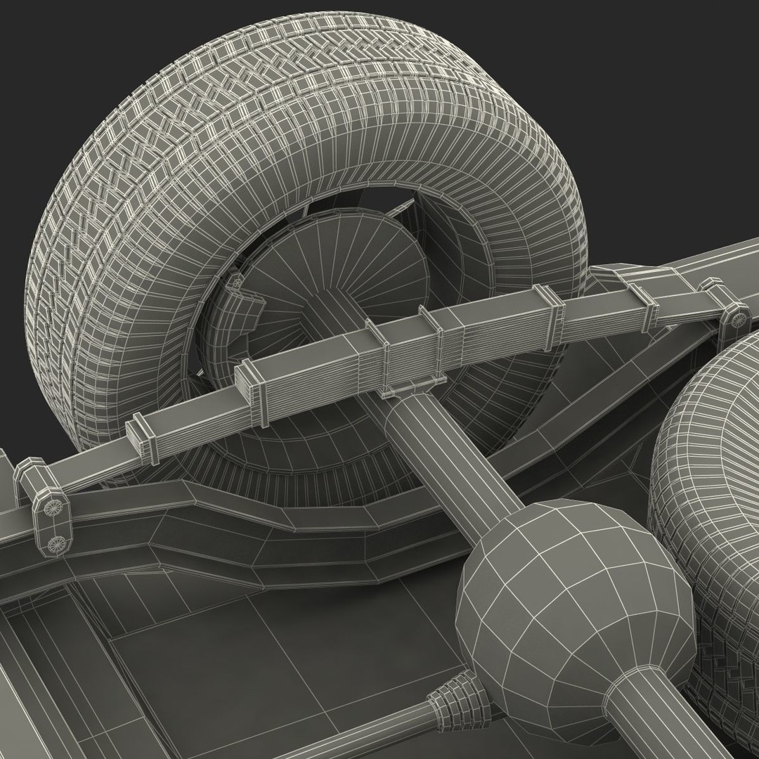 Generic Pickup 3D Model – High Quality Polygonal Asset, Game-Ready Formats - View 29