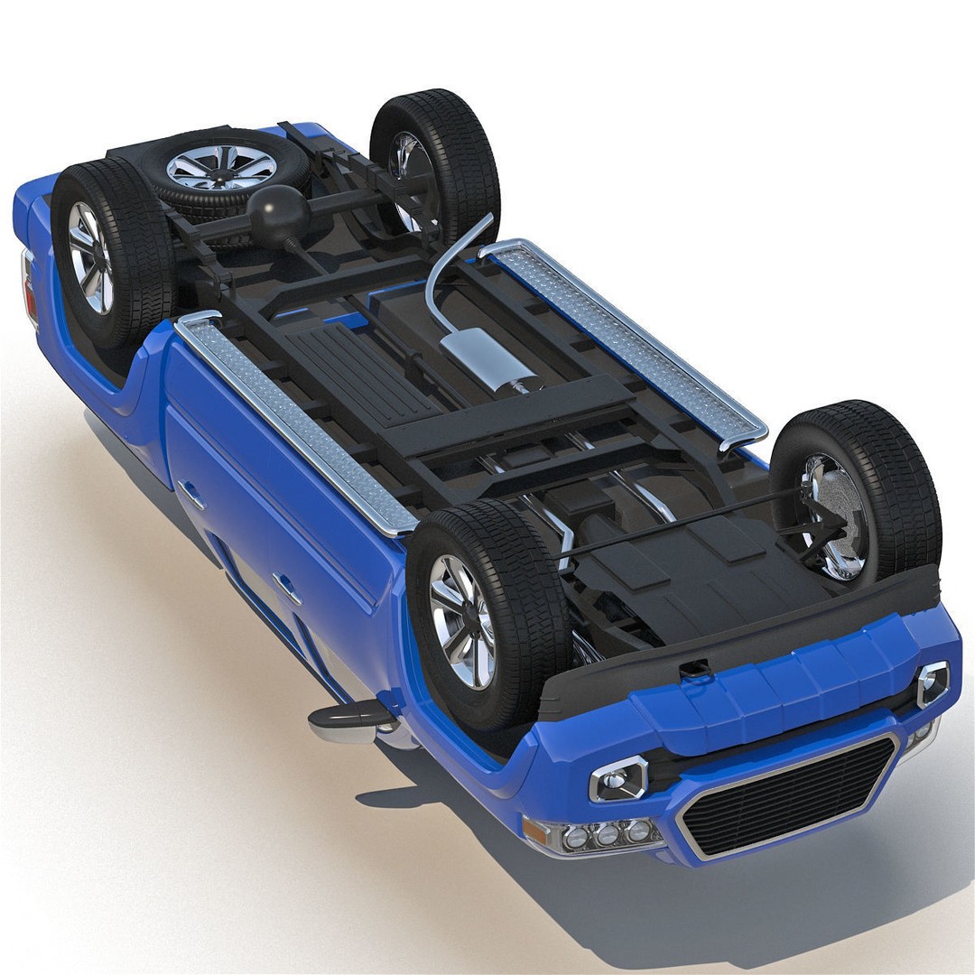 Generic Pickup 3D Model – High Quality Polygonal Asset, Game-Ready Formats - View 36
