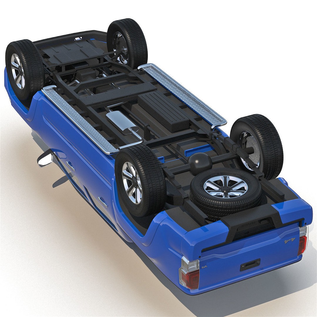 Generic Pickup 3D Model – High Quality Polygonal Asset, Game-Ready Formats - View 38