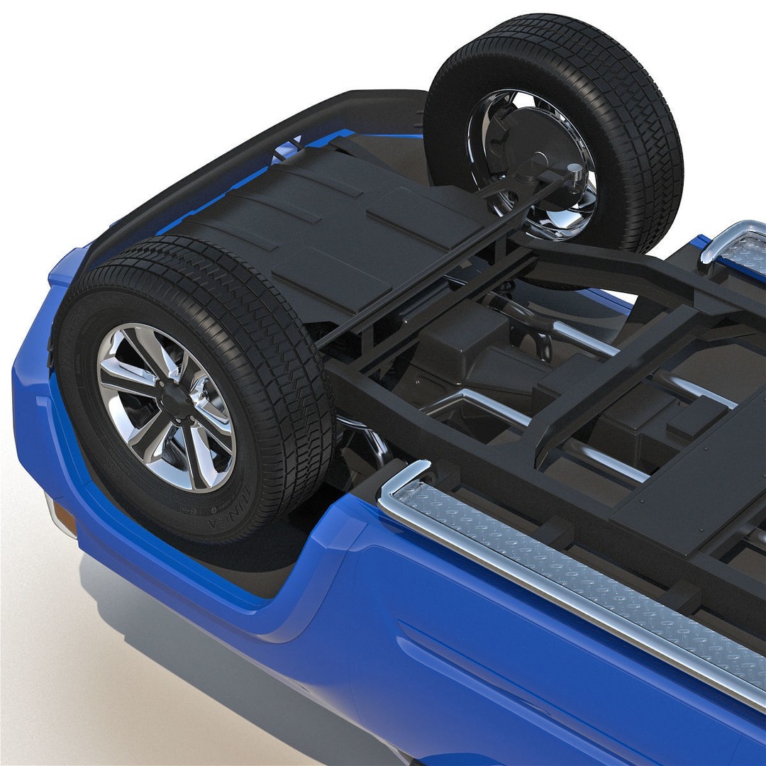 Generic Pickup 3D Model – High Quality Polygonal Asset, Game-Ready Formats - View 40