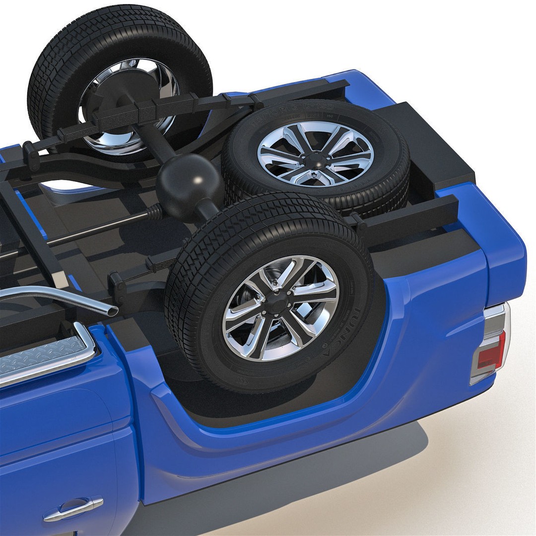 Generic Pickup 3D Model – High Quality Polygonal Asset, Game-Ready Formats - View 42