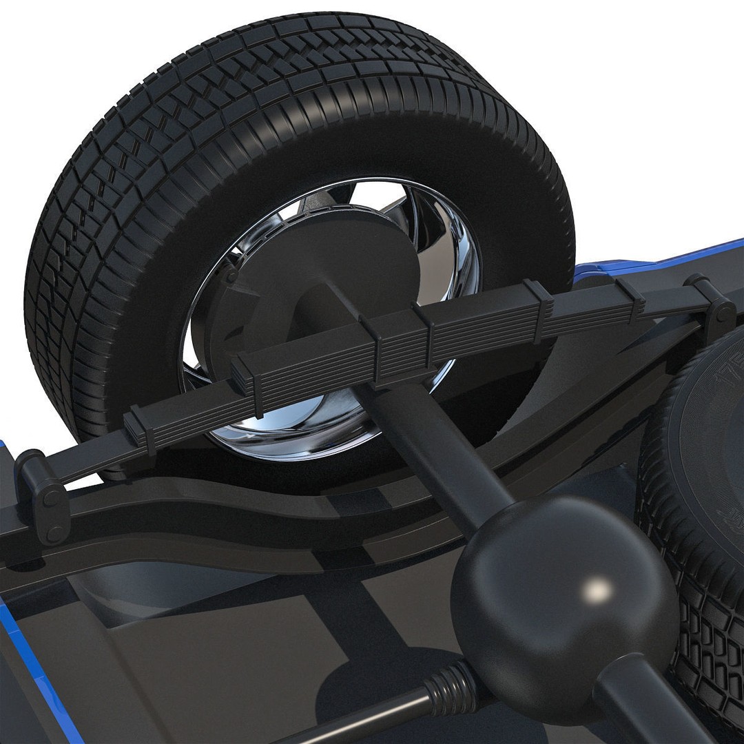Generic Pickup 3D Model – High Quality Polygonal Asset, Game-Ready Formats - View 46