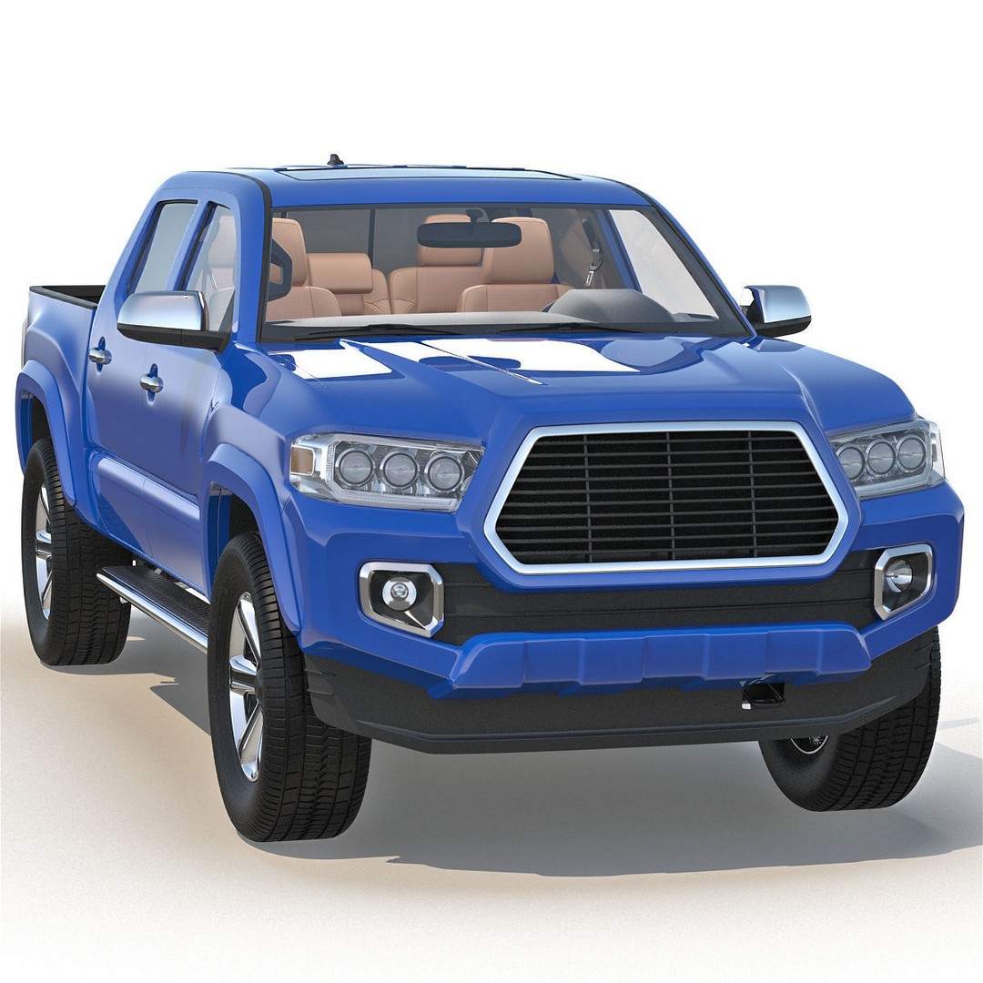 Generic Pickup 3D Model – High Quality Polygonal Asset, Game-Ready Formats - View 50