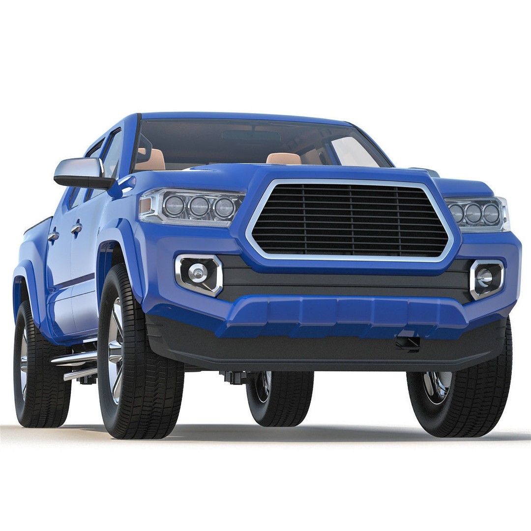 Generic Pickup 3D Model – High Quality Polygonal Asset, Game-Ready Formats - View 52