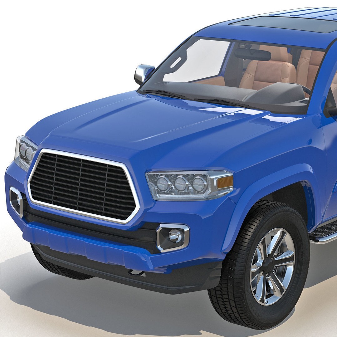 Generic Pickup 3D Model – High Quality Polygonal Asset, Game-Ready Formats - View 58