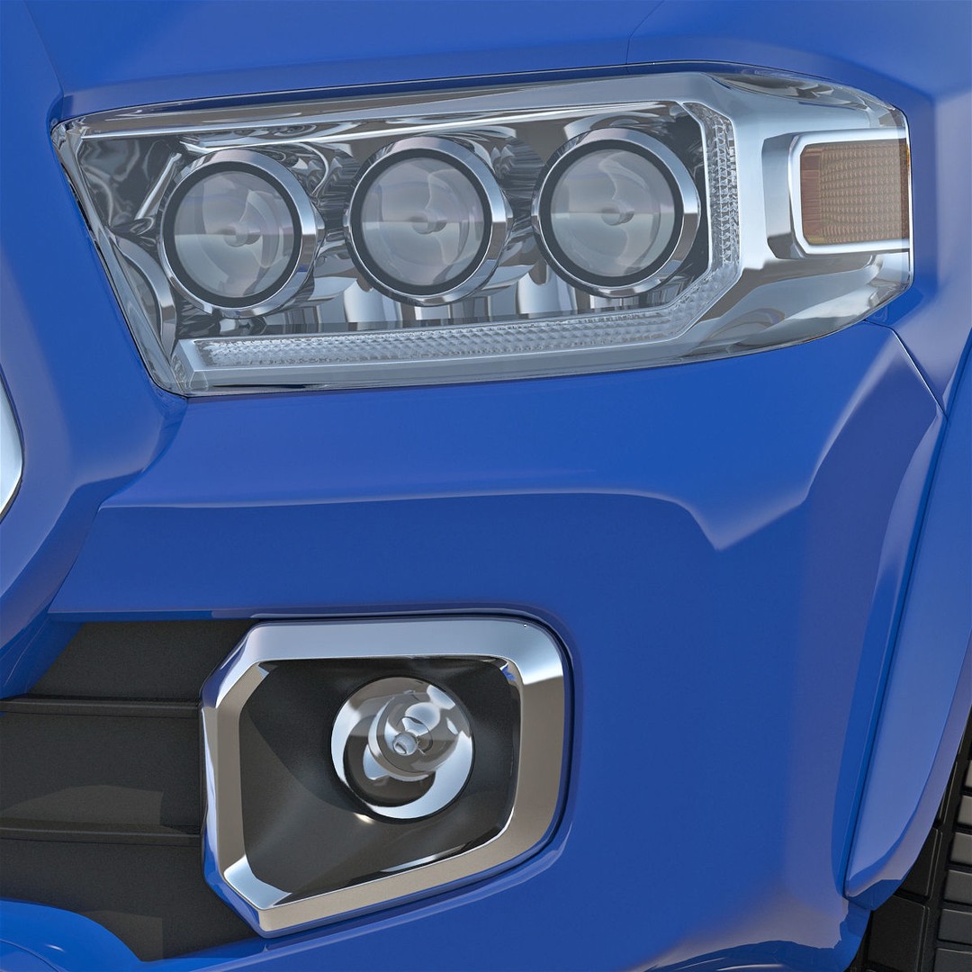 Generic Pickup 3D Model – High Quality Polygonal Asset, Game-Ready Formats - View 60
