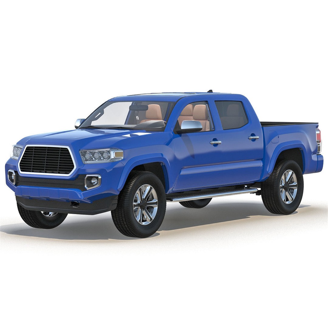 Generic Pickup 3D Model – High Quality Polygonal Asset, Game-Ready Formats - View 61