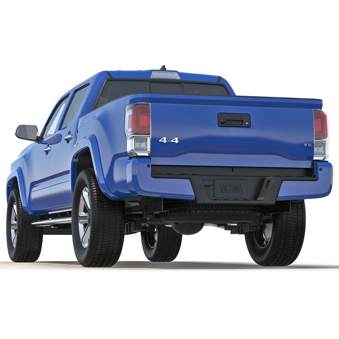 Generic Pickup 3D Model – High Quality Polygonal Asset, Game-Ready Formats - View 64
