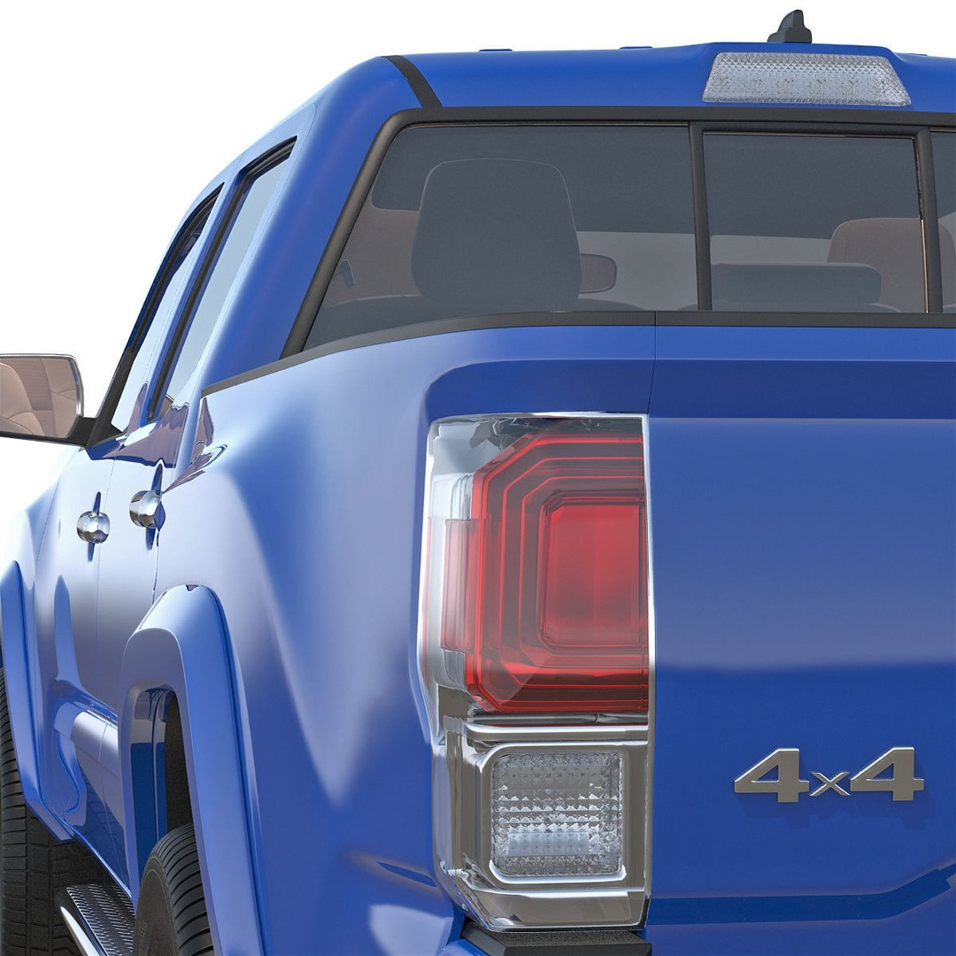Generic Pickup 3D Model – High Quality Polygonal Asset, Game-Ready Formats - View 65