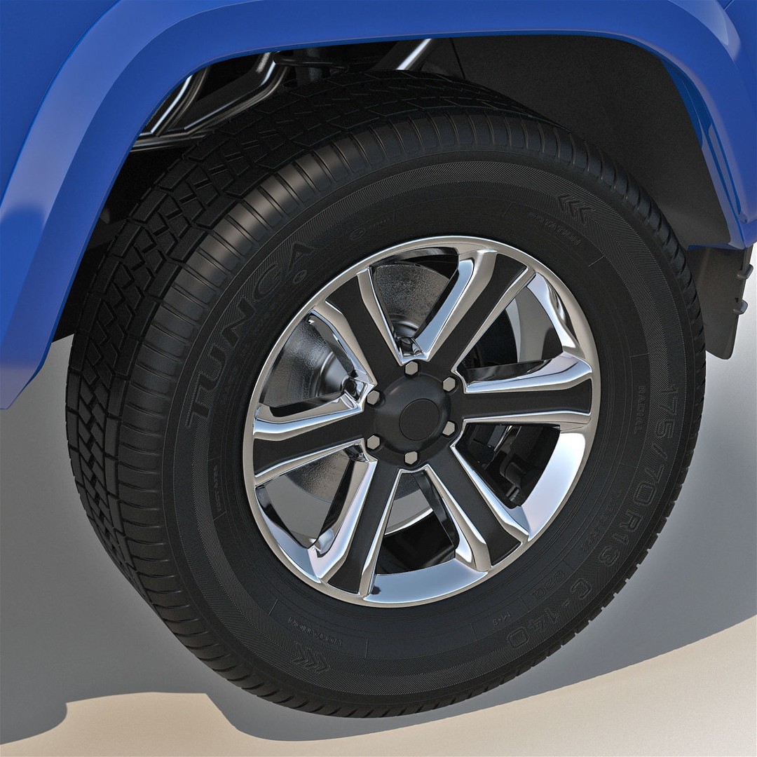 Generic Pickup 3D Model – High Quality Polygonal Asset, Game-Ready Formats - View 68