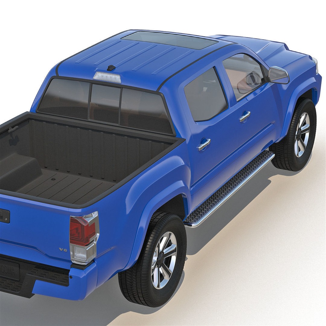 Generic Pickup 3D Model – High Quality Polygonal Asset, Game-Ready Formats - View 70