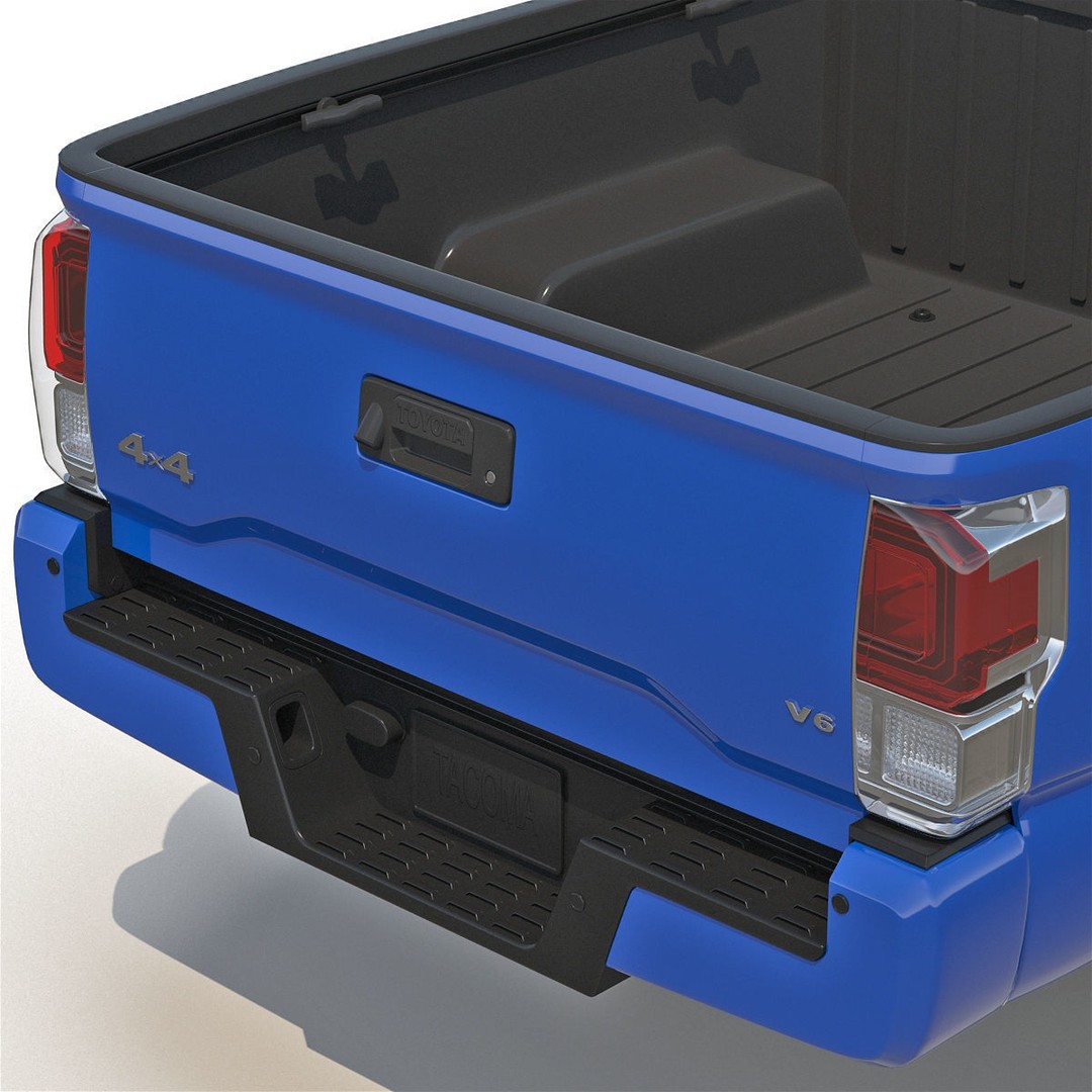 Generic Pickup 3D Model – High Quality Polygonal Asset, Game-Ready Formats - View 71