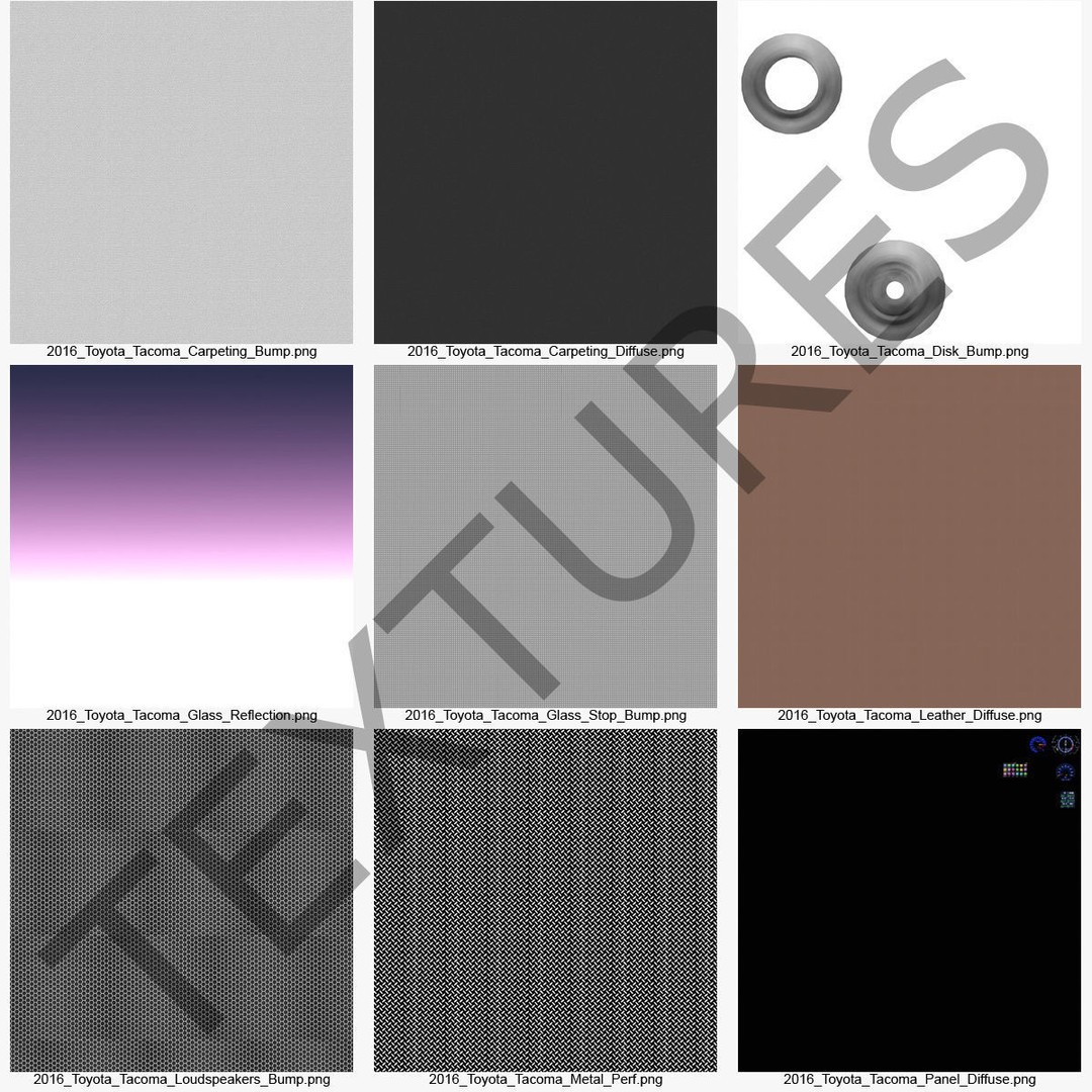 Generic Pickup 3D Model – High Quality Polygonal Asset, Game-Ready Formats - View 8