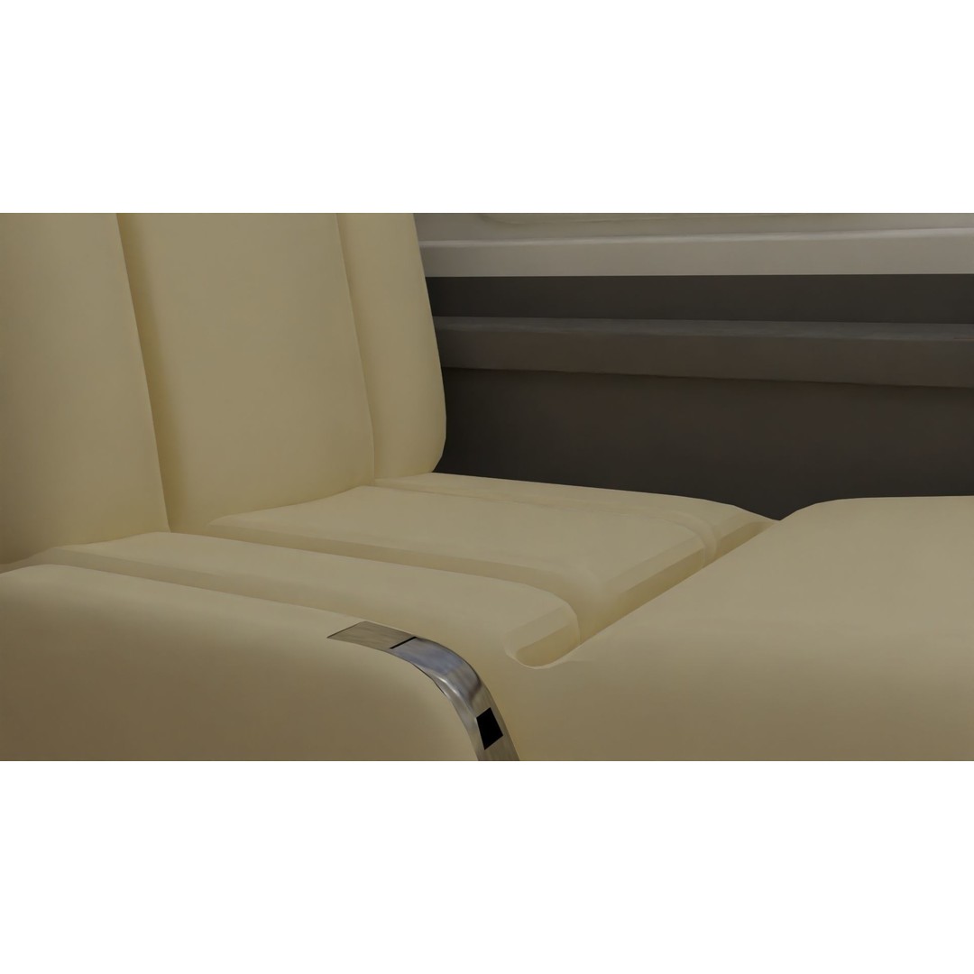 Detailed Aircraft Interior 3D Model – Private Jet Design, Blender - View 10
