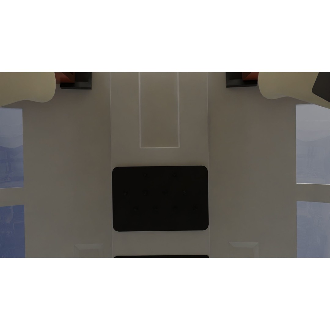 Detailed Aircraft Interior 3D Model – Private Jet Design, Blender - View 20