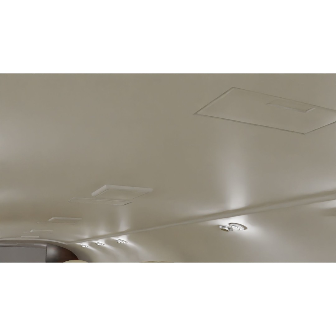 Detailed Aircraft Interior 3D Model – Private Jet Design, Blender - View 26