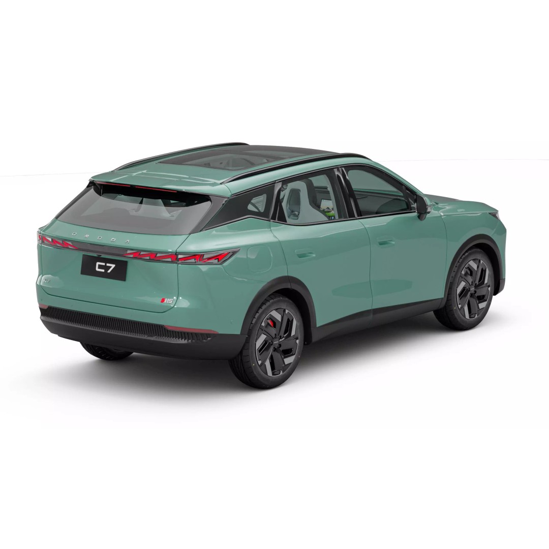 Chery Omoda C7 3D Model – Realistic SUV with Interior, FBX, Blender - View 3