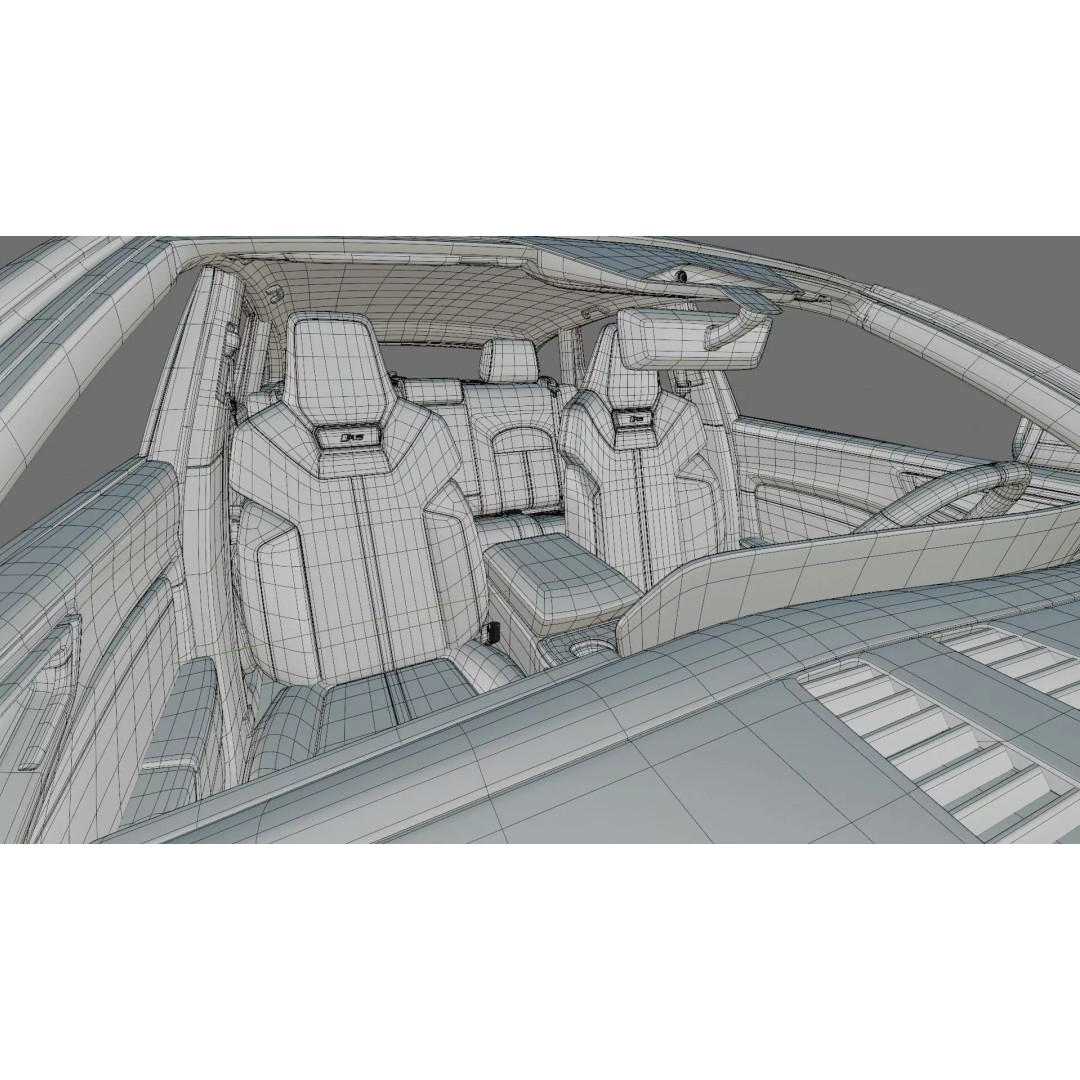 Audi RS5 Avant 2027 3D Model – High Poly Car Asset with Interior