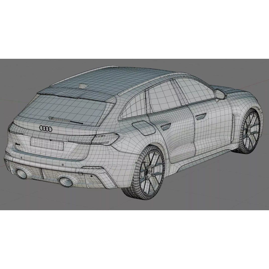 Audi RS5 Avant 2027 3D Model – High Poly Car Asset with Interior - View 34