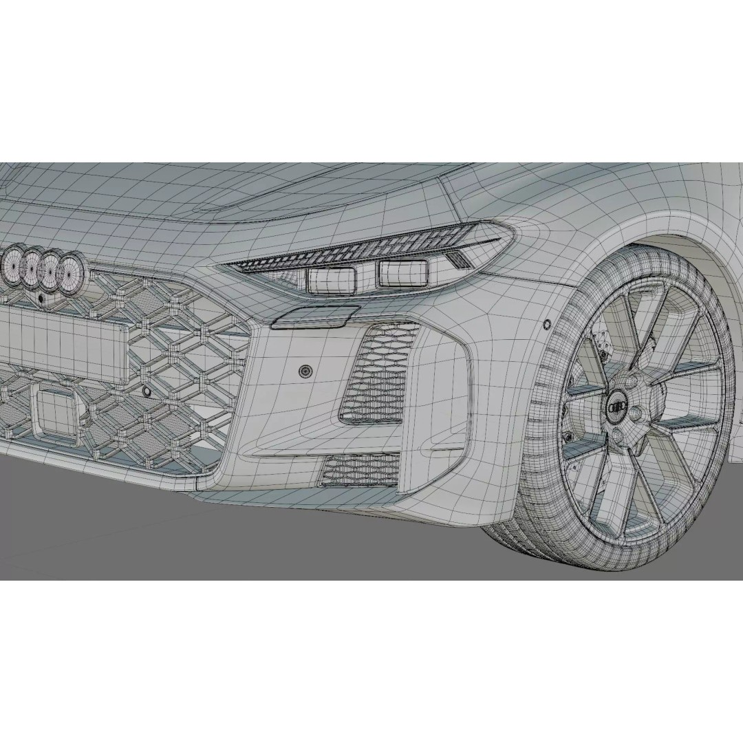 Audi RS5 Avant 2027 3D Model – High Poly Car Asset with Interior - View 35