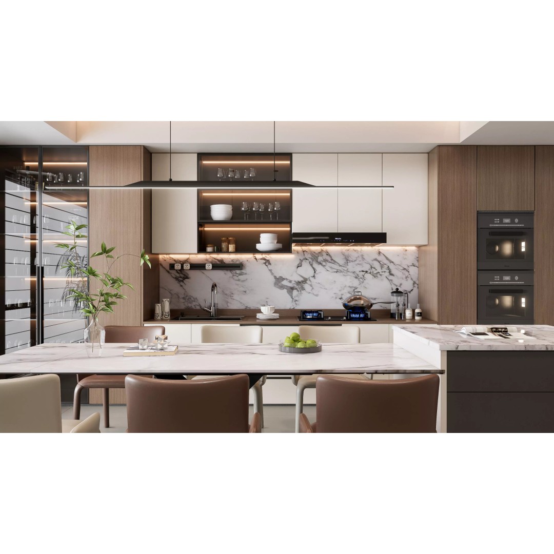 Modern Kitchen 3D Model – Photorealistic Interior Scene, FBX, Blender - View 10