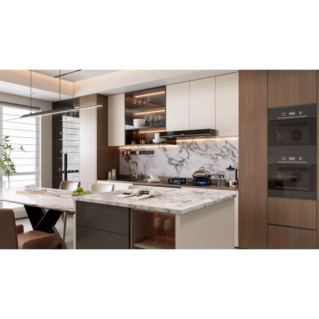 Modern Kitchen 3D Model – Photorealistic Interior Scene, FBX, Blender - View 6