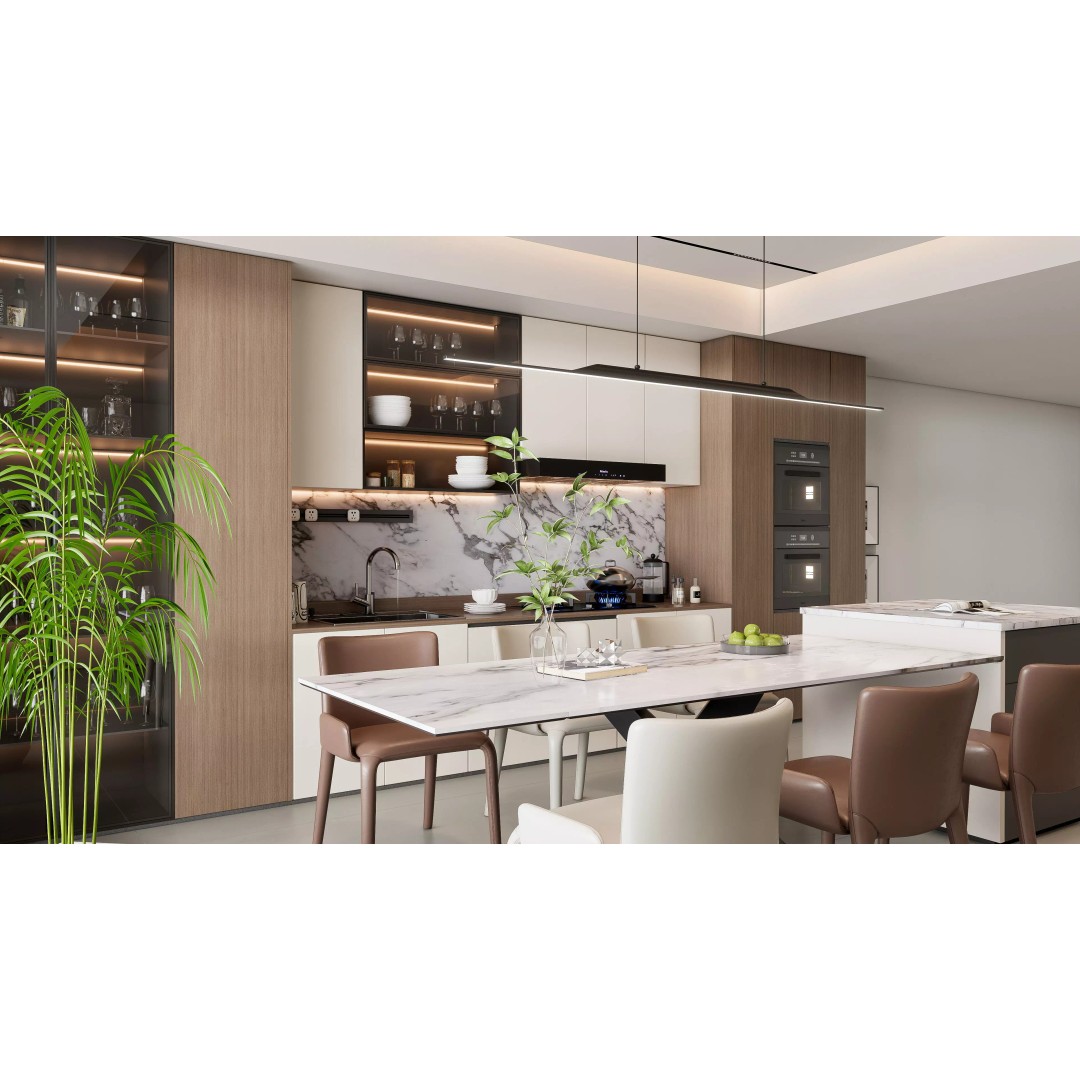 Modern Kitchen 3D Model – Photorealistic Interior Scene, FBX, Blender - View 8
