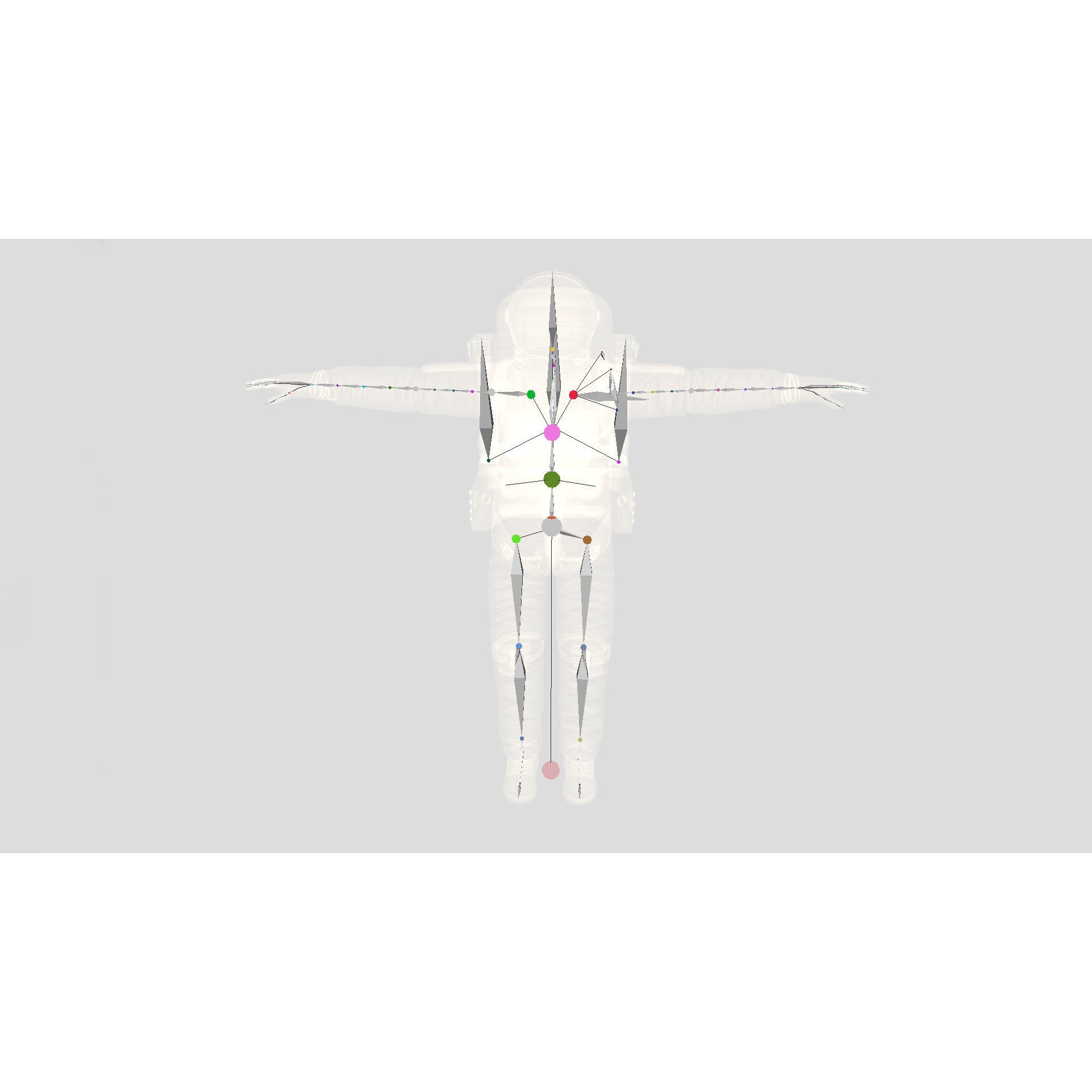 SPACESUIT - Low-Poly Game-Ready 3D Model - View 13