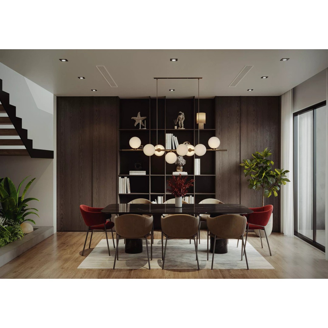 Modern Living & Dining 3D Model – High Poly ArchViz Interior, FBX - View 8