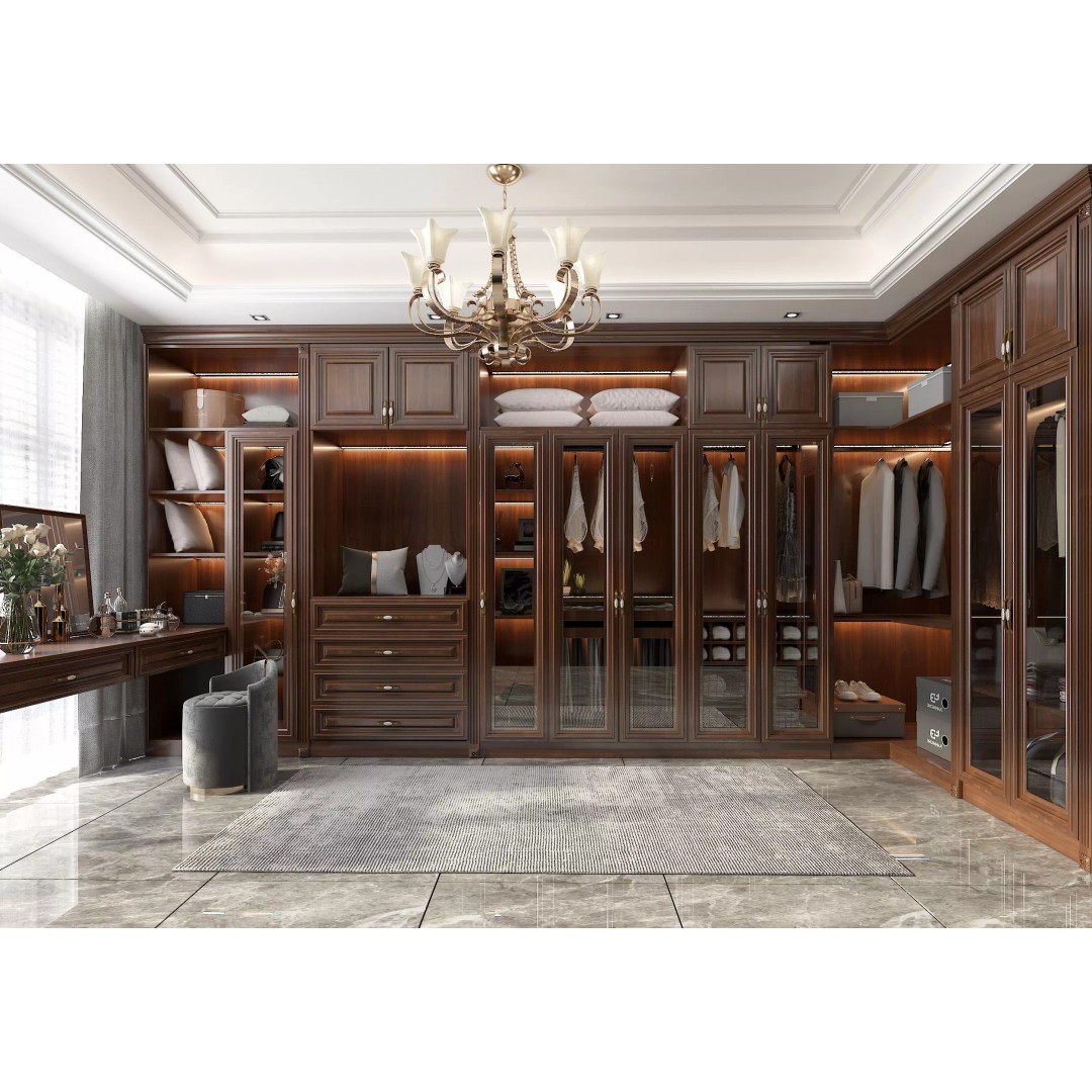 Cloakroom Dressing Room 3D Model – Luxury Interior Asset, FBX/OBJ - View 2