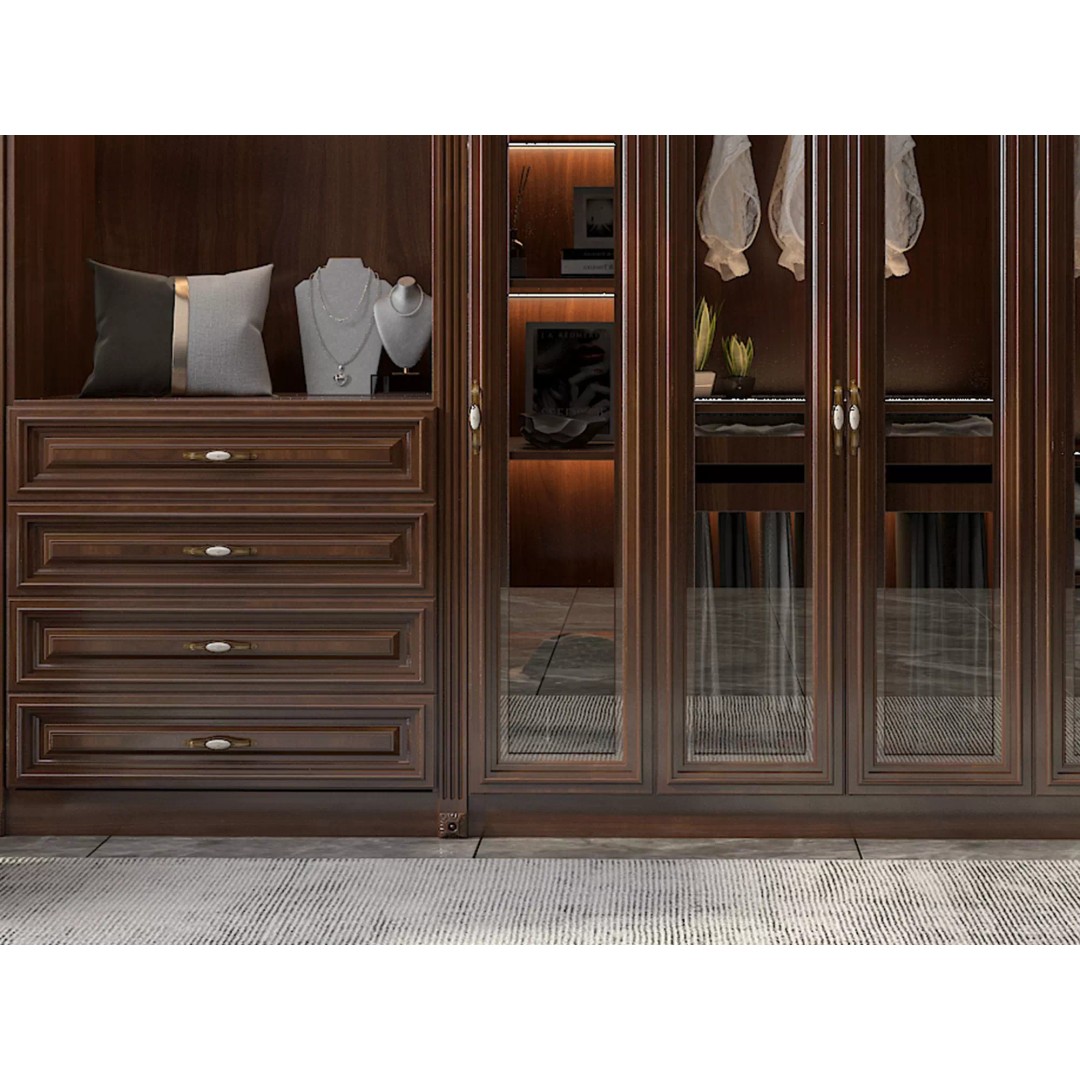 Cloakroom Dressing Room 3D Model – Luxury Interior Asset, FBX/OBJ - View 4