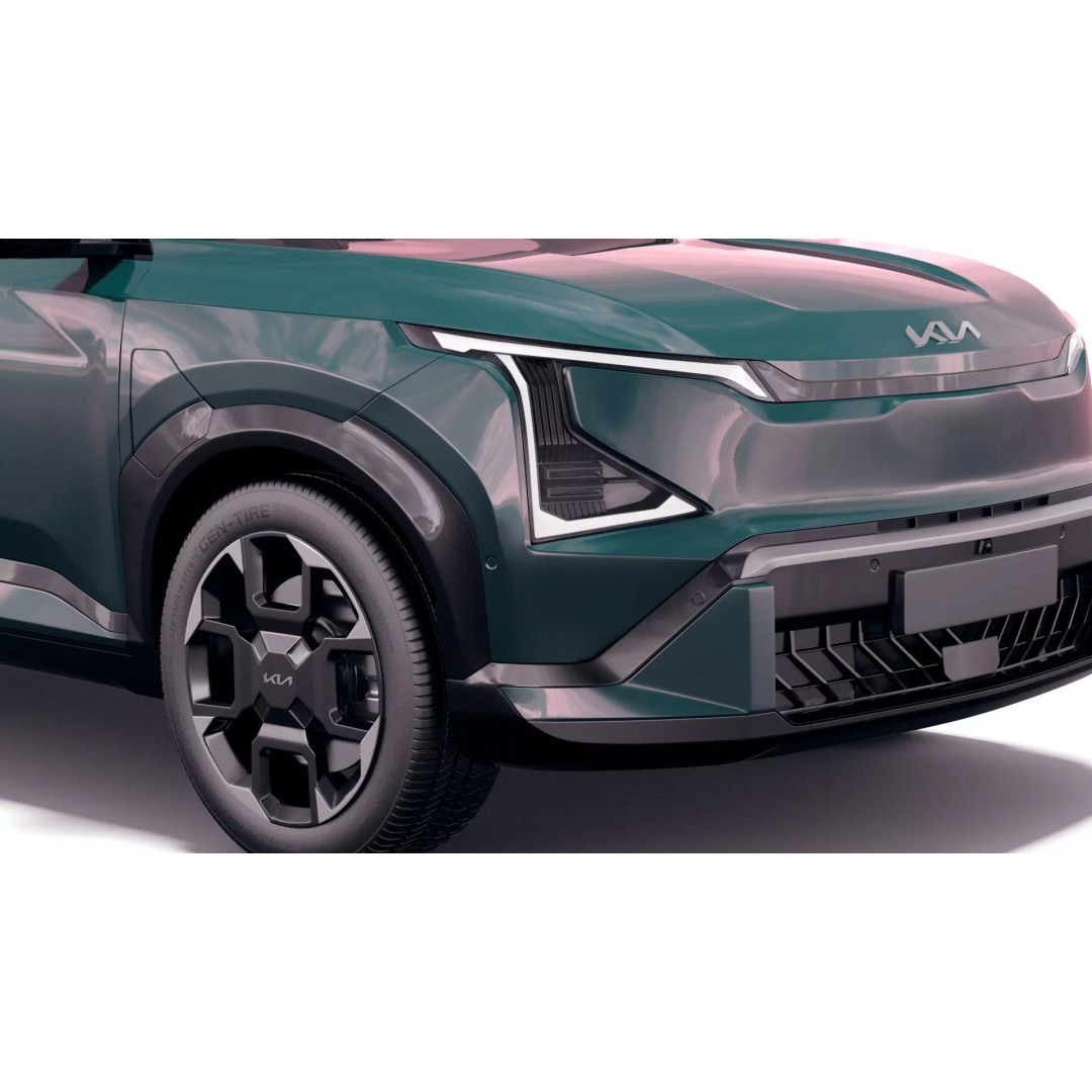 Kia EV5 GT-Line 2026 3D Model – High Poly Game-Ready Asset, FBX, OBJ - View 12