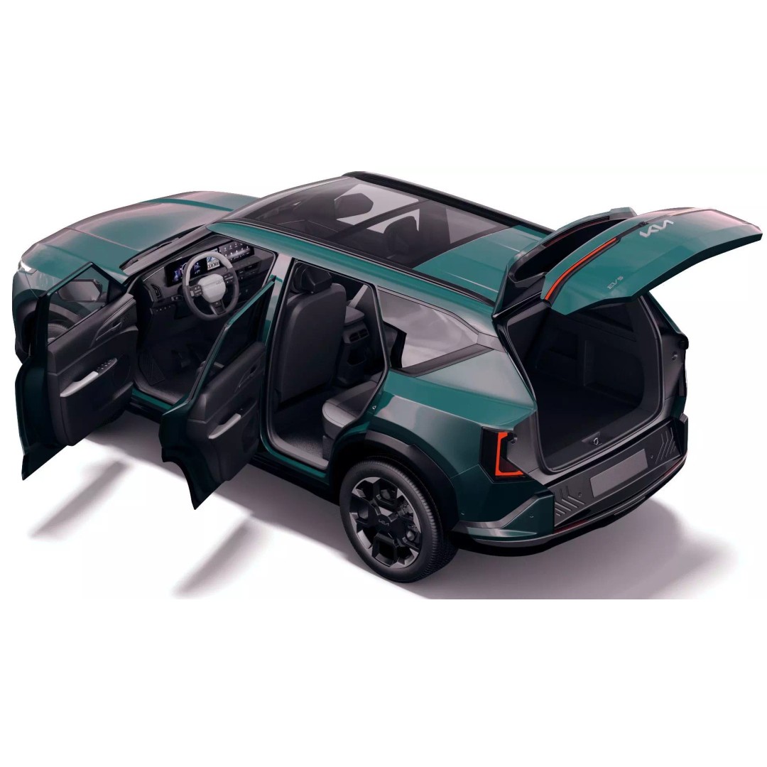 Kia EV5 GT-Line 2026 3D Model – High Poly Game-Ready Asset, FBX, OBJ - View 4