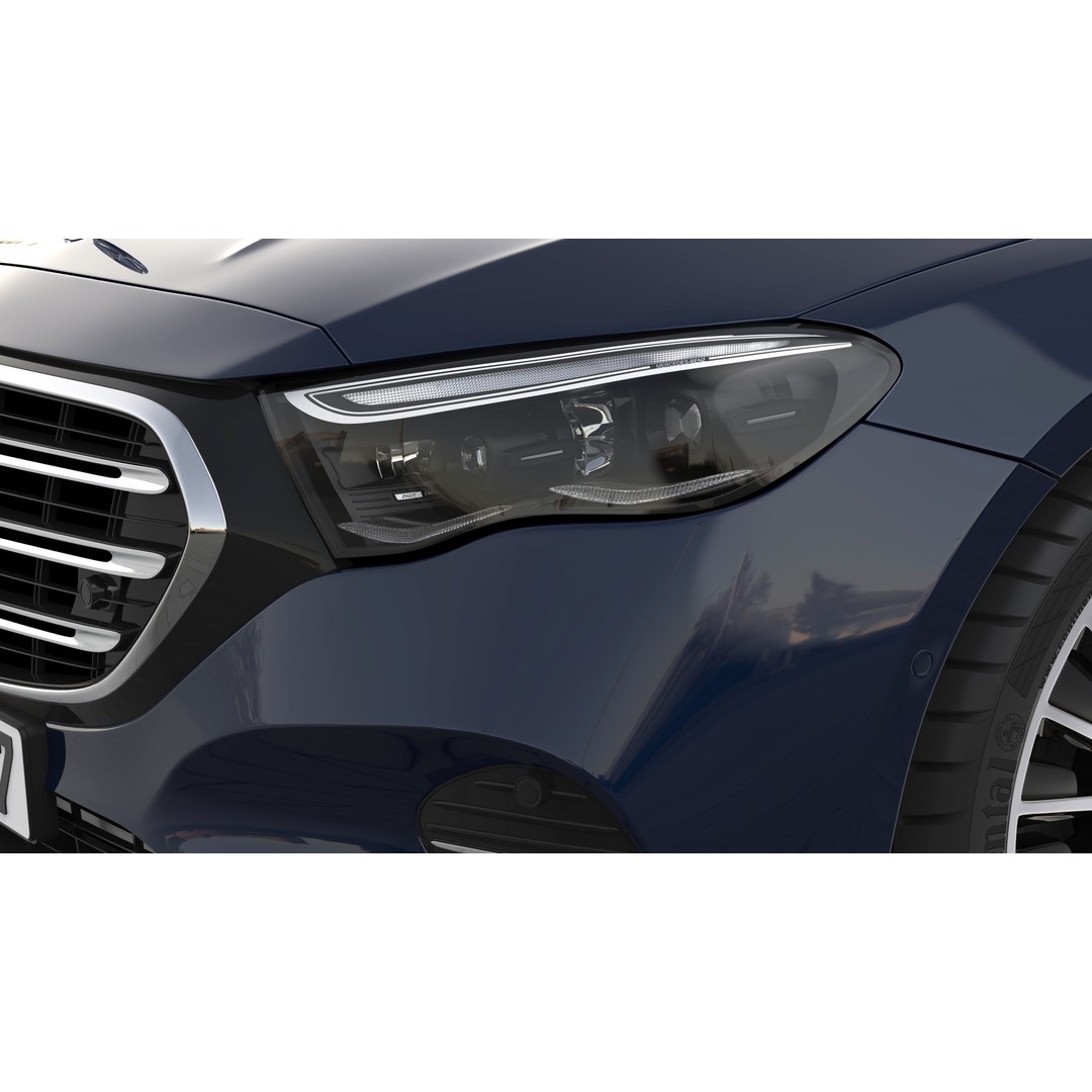 Mercedes Benz E Class 2024 3D Model – High Poly Luxury Sedan, FBX, OBJ - View 9