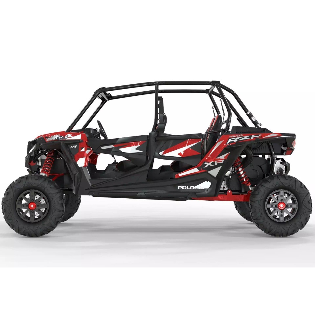 Polaris RZR S4 1000 3D Model – High Poly Vehicle Asset, FBX, OBJ, Blender - View 3