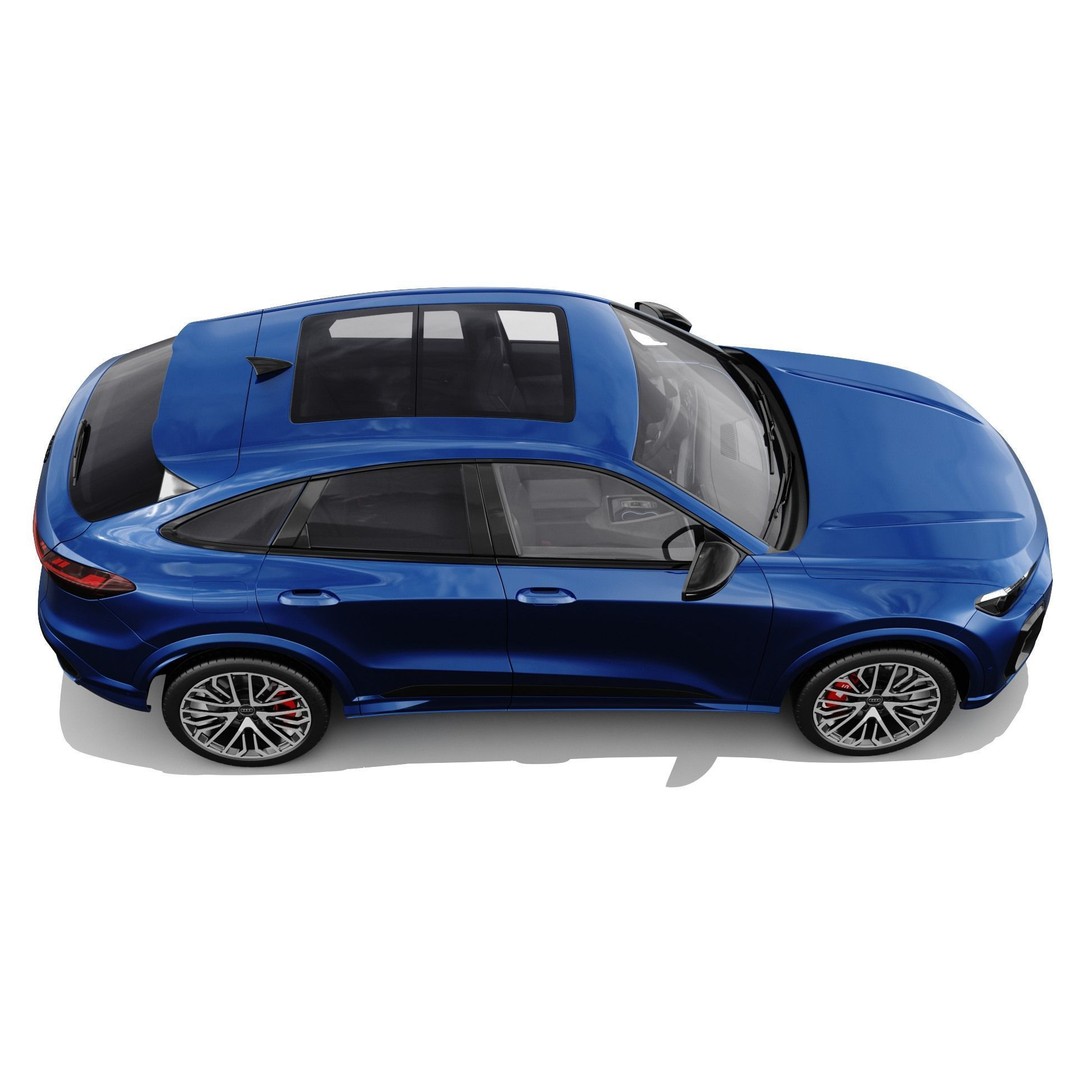 Audi Q5 & SQ5 Sportback 3D Model – High Poly PBR Asset, FBX/OBJ - View 11