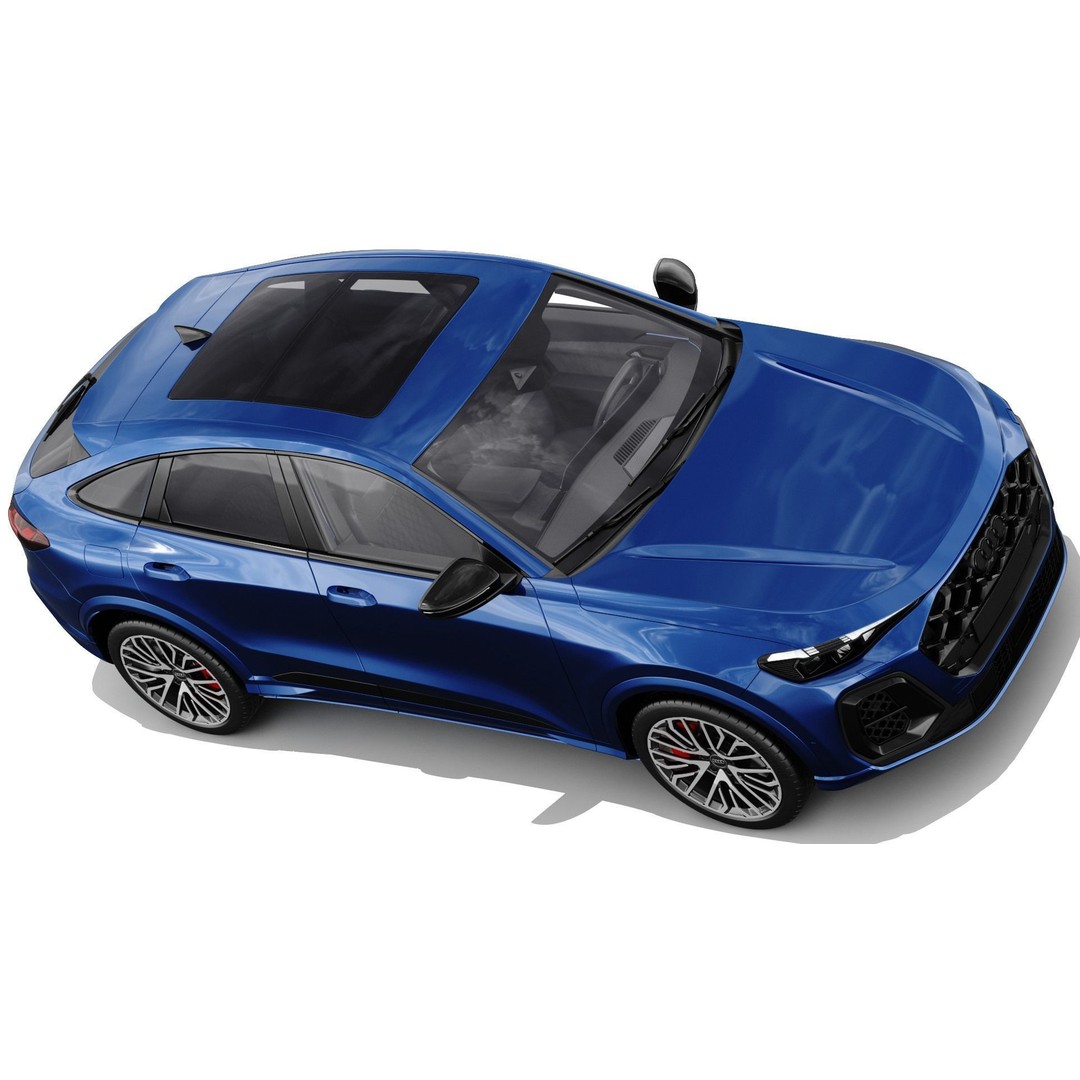 Audi Q5 & SQ5 Sportback 3D Model – High Poly PBR Asset, FBX/OBJ - View 12