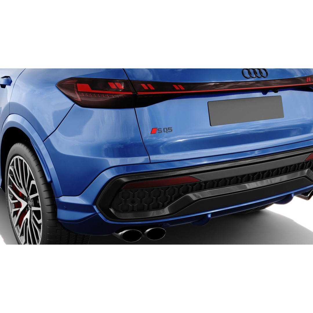 Audi Q5 & SQ5 Sportback 3D Model – High Poly PBR Asset, FBX/OBJ - View 15