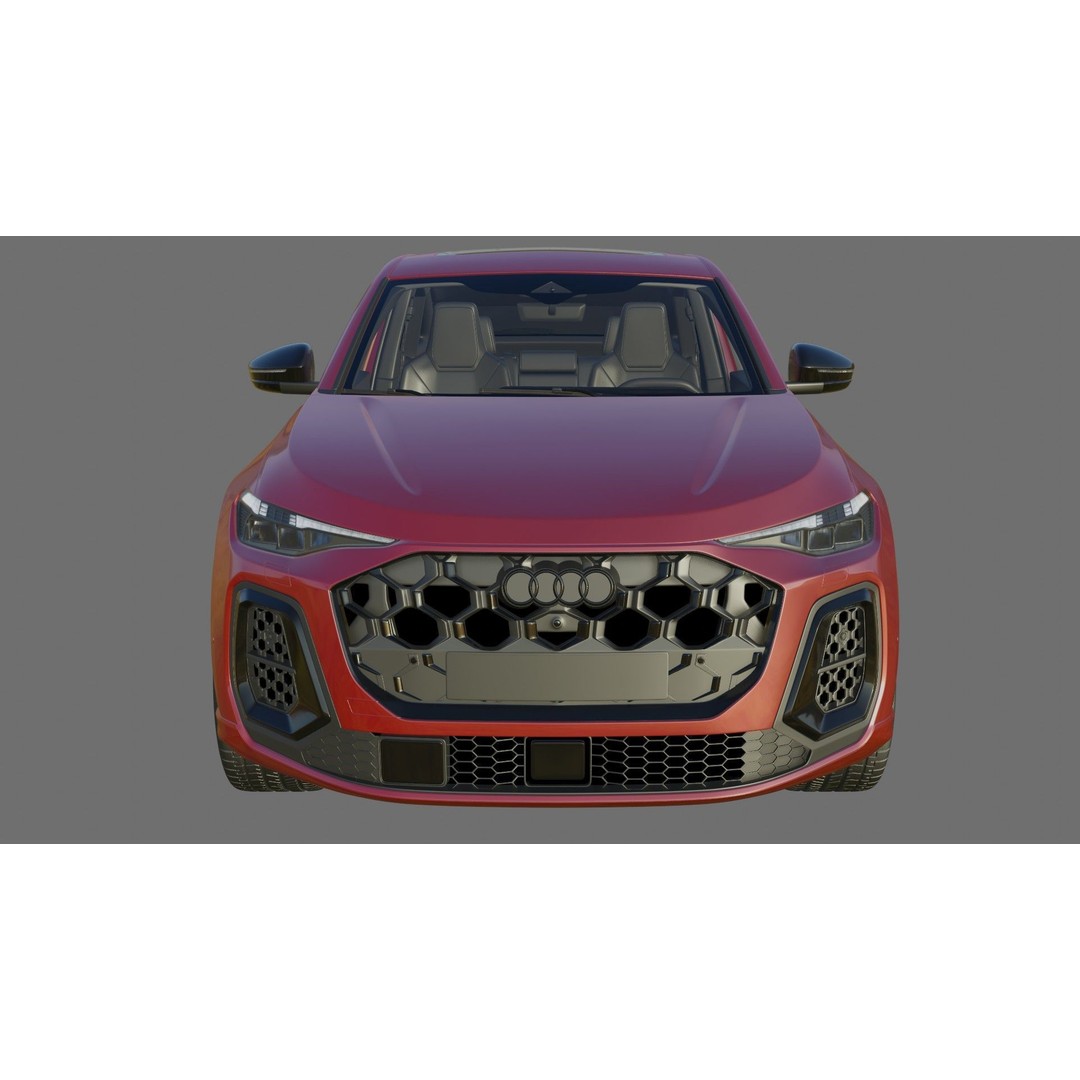 Audi Q5 & SQ5 Sportback 3D Model – High Poly PBR Asset, FBX/OBJ - View 26