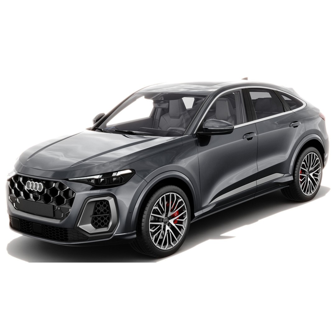 Audi Q5 & SQ5 Sportback 3D Model – High Poly PBR Asset, FBX/OBJ - View 4