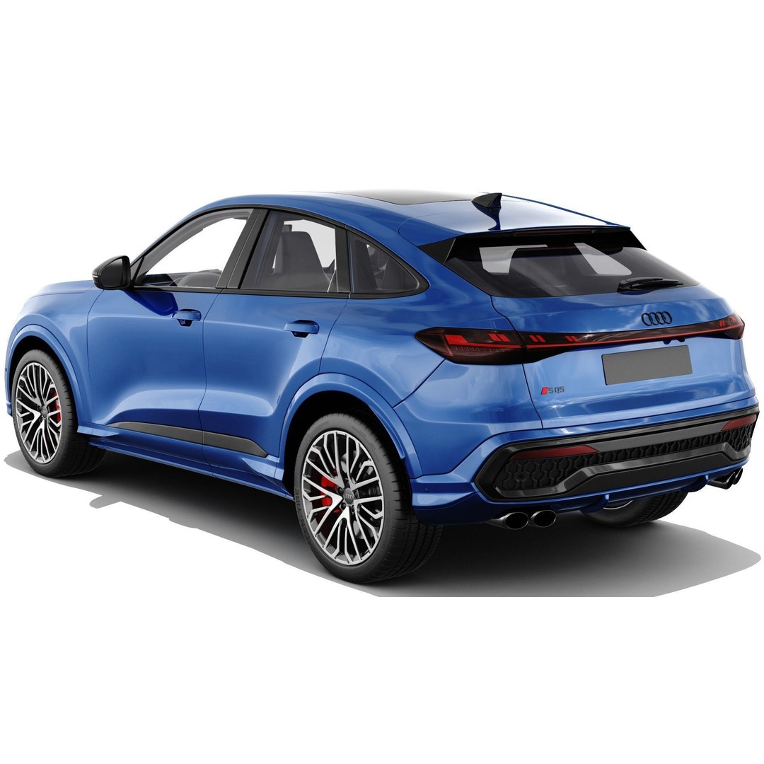 Audi Q5 & SQ5 Sportback 3D Model – High Poly PBR Asset, FBX/OBJ - View 7