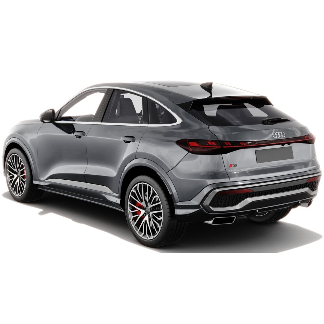 Audi Q5 & SQ5 Sportback 3D Model – High Poly PBR Asset, FBX/OBJ - View 8